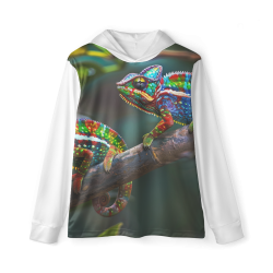 Sweat à capuche de sport pour homme all over